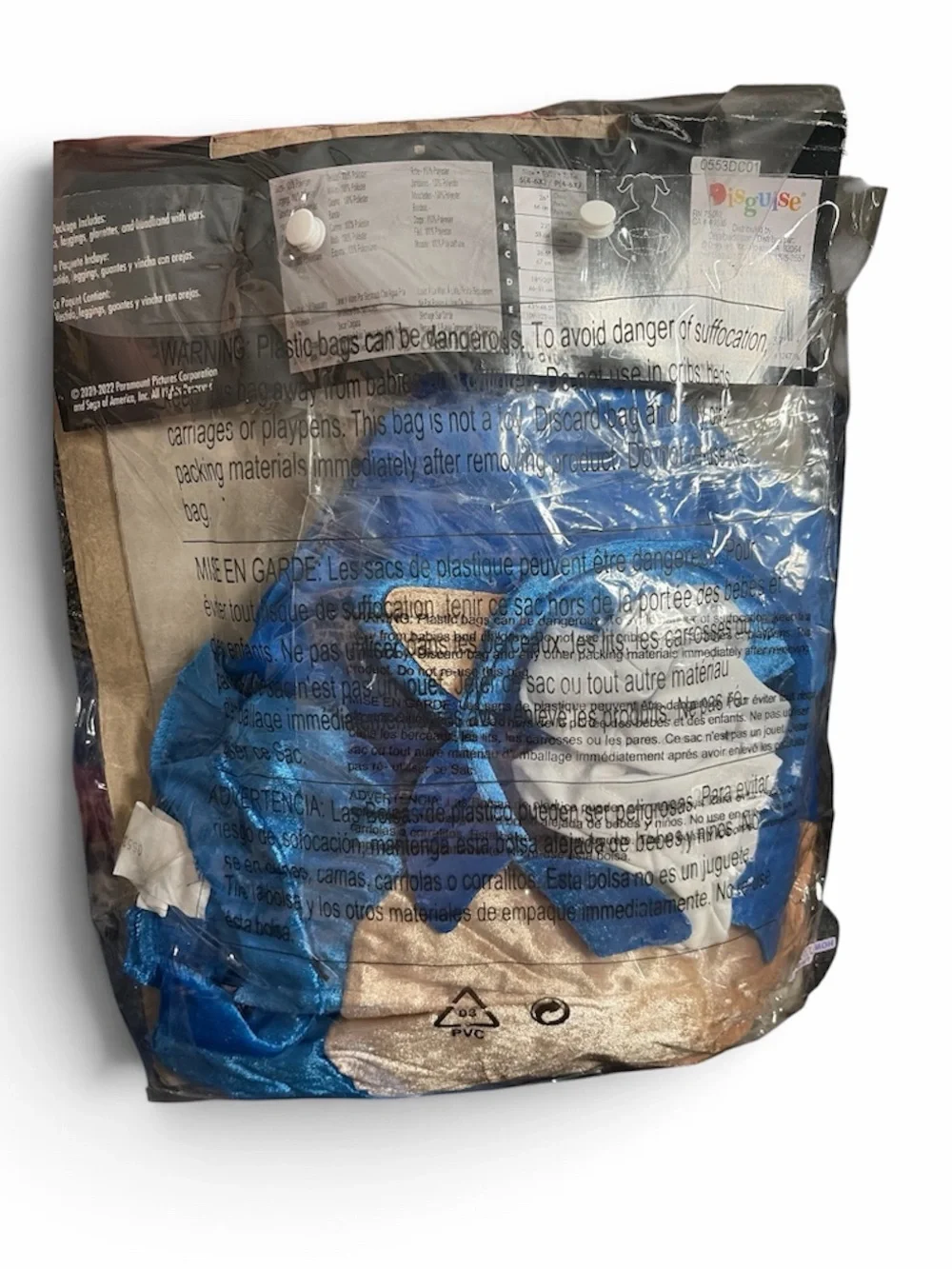 Sonic the Hedgehog Costume for Girls, Official Sonic Movie Costume